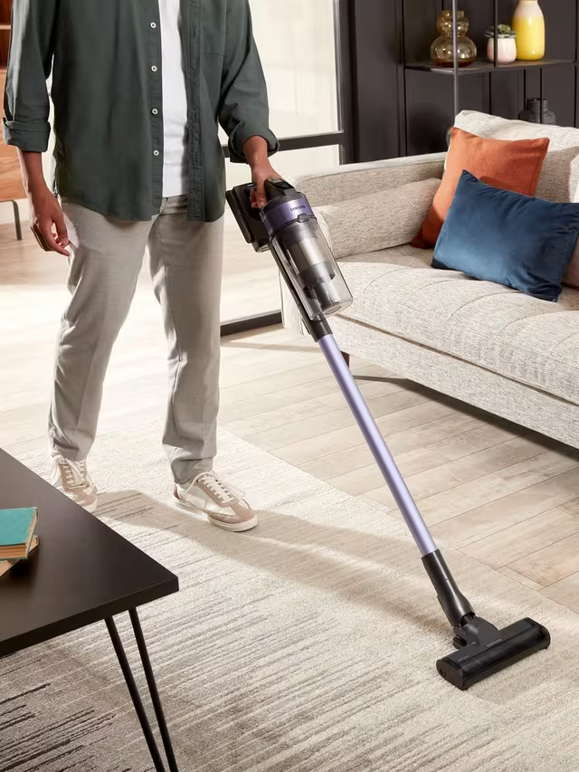 Samsung Jet 65 Pet Cordless Vacuum Cleaner with Pet Tool, Teal/Silver Vacuum Cleaner - Lightweight Cleaning with Advanced Filtration