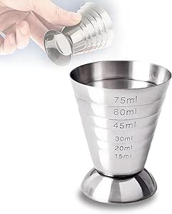 Professional Jigger Set – Set of 3 Versatile Measuring Jiggers