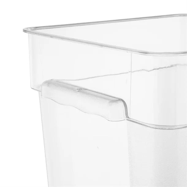 Polycarbonate Square Storage Container – 15 Litre
